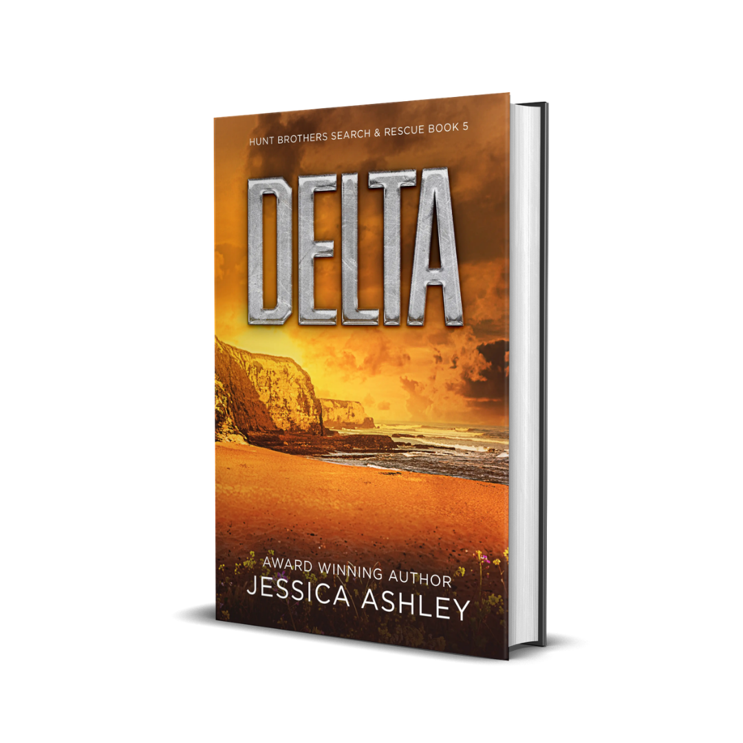 Book cover of 'Delta' by Jessica Ashley with a coastal scene on the cover.