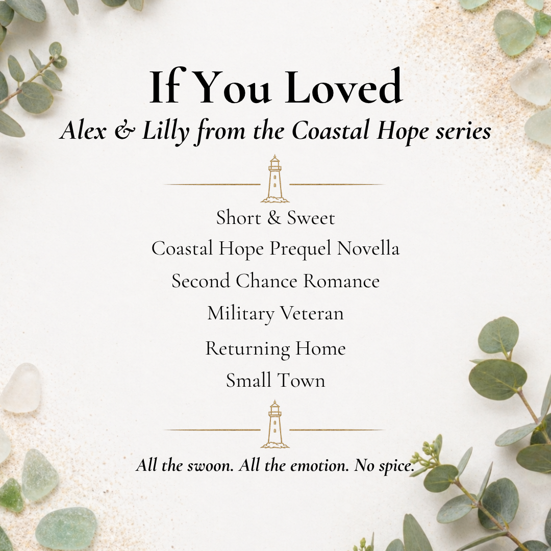 Second chance romance between Lilly and Alex from the Coastal Hope series