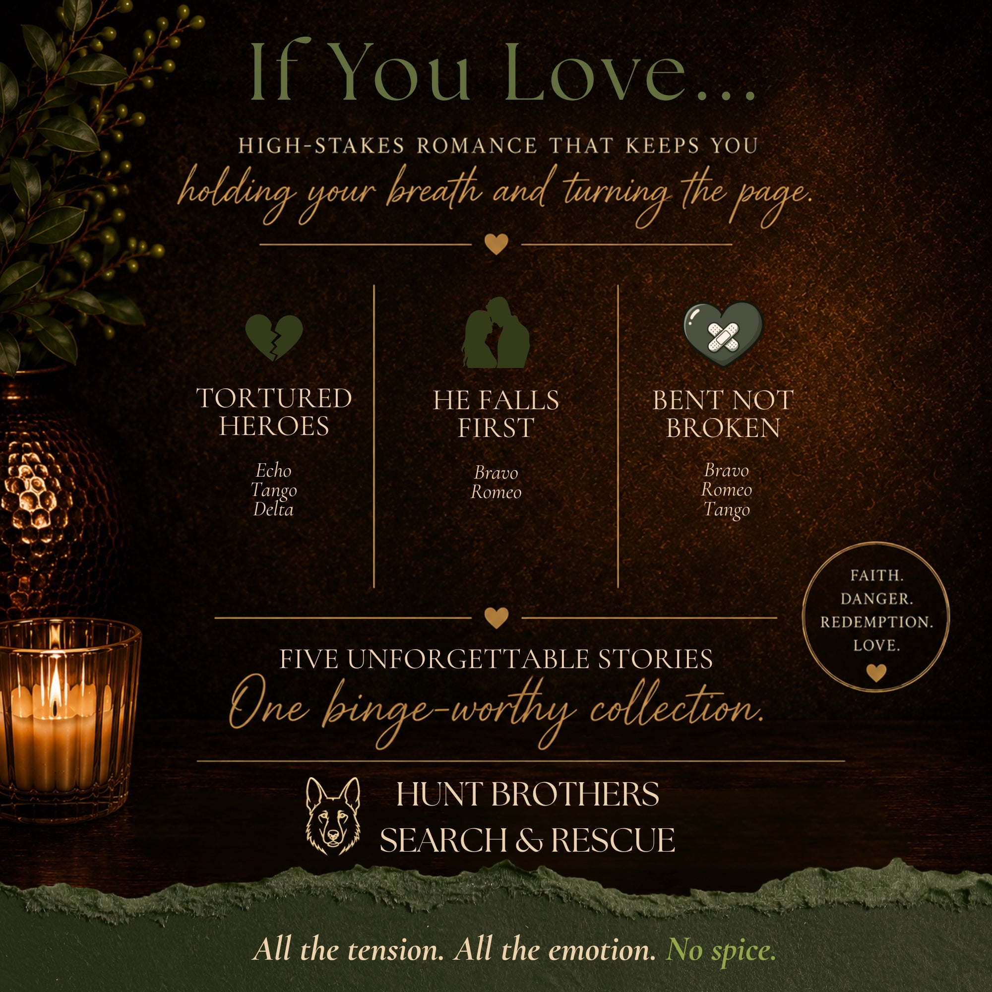 Hunt Brothers 5 Book Bundle