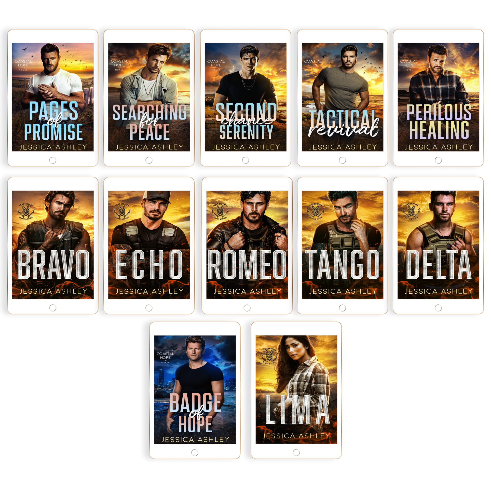 Ultimate Christian Romantic Suspense Bundle | 12 Books by Jessica Ashley
