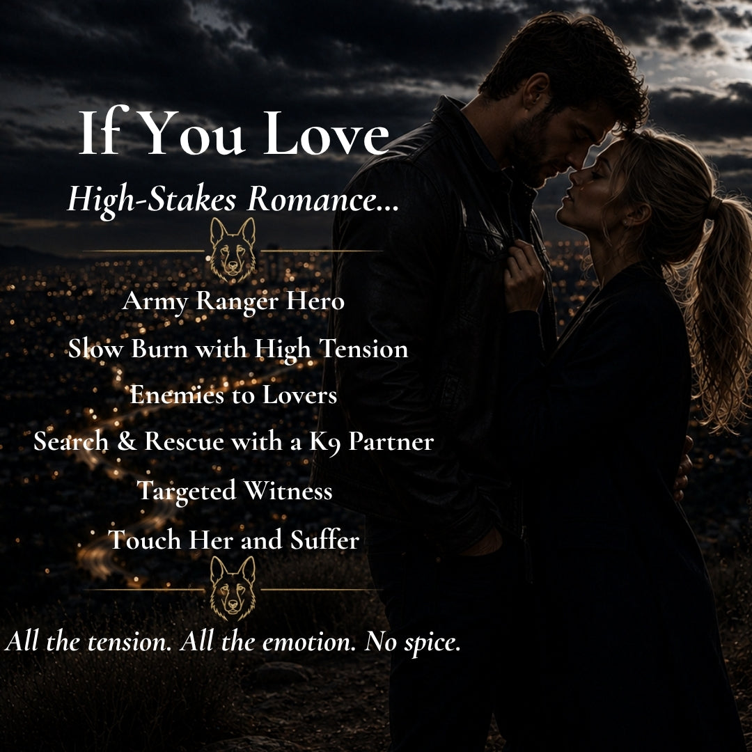 Romeo tropes enemies to lovers, slow burn with high tension search and rescue