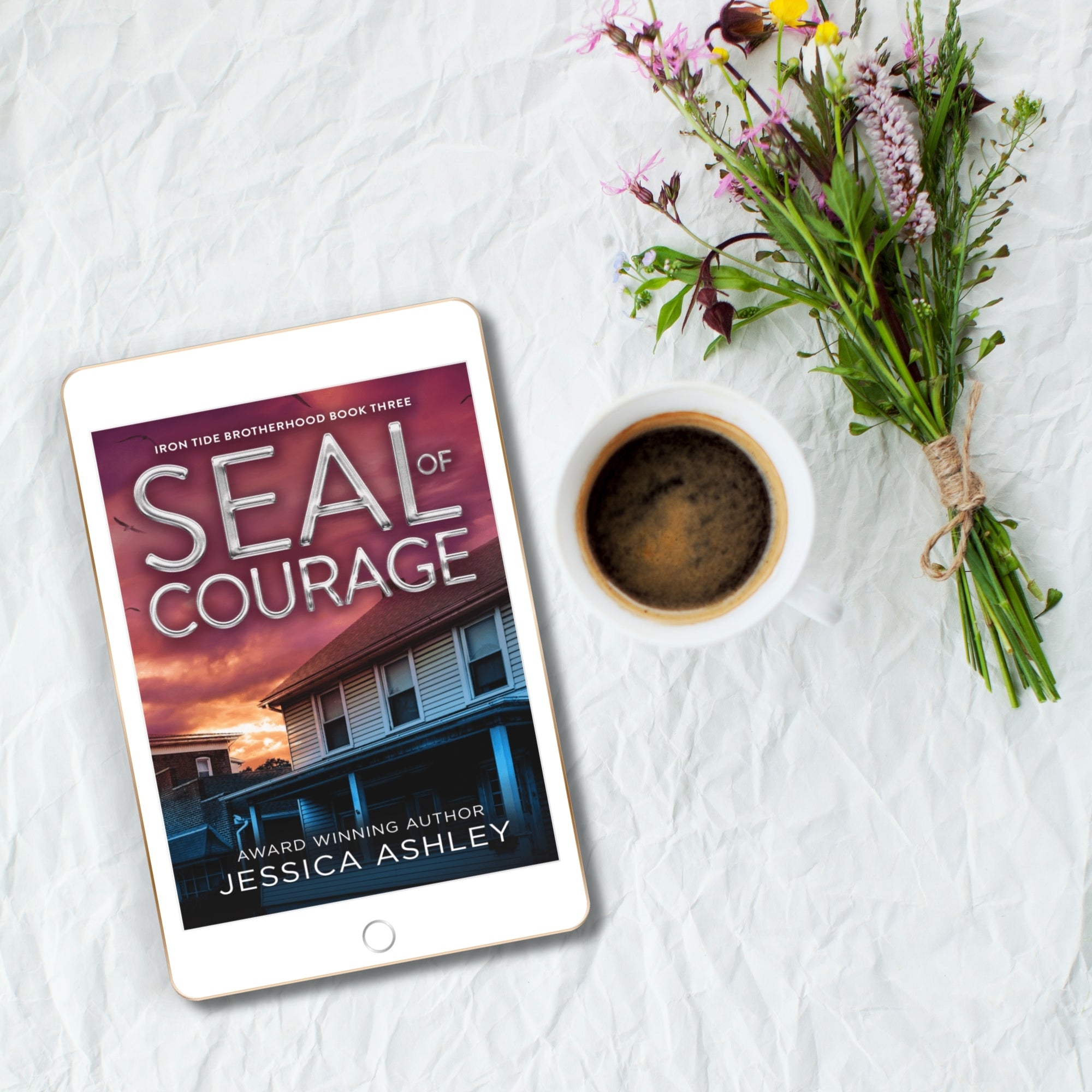 SEAL of Courage Alternate Cover Mechanic and Coffee shop owner